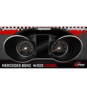 MERCEDES BENZ W205  AMG-Design  Tachoscheiben