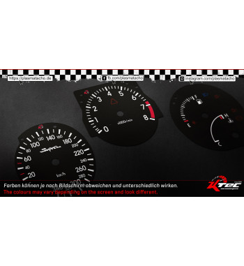 Toyota-Supra-MK4-IV-RHD-180MPH-in-kmh-Tachoscheiben
