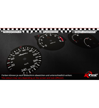 Toyota-Supra-MK4-IV-RHD-180MPH-in-kmh-Tachoscheiben